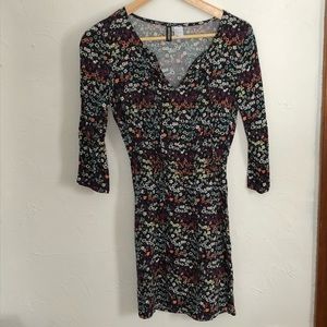 Boho Floral H&M Dress Size 2/XS